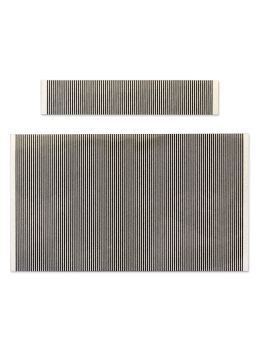 0 Kit flats: 86 pin (64x12,5mm) + 118 pin (86x50mm) 