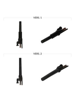 Versions comparison for the brightness and clock knob - odometer reset button for Mercedes Sprinter W905, Vito W638 and Volkswagen LT Mk2 instrument clusters