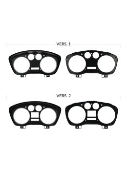 Versions comparison of the front lens for Ford Focus Mk2 and C-Max Mk1 instrument clusters (pre-facelift models)