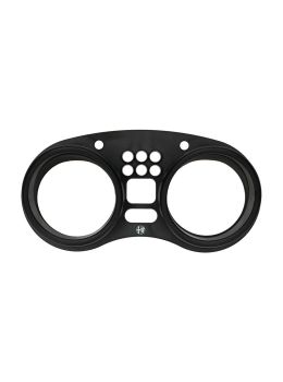 Alfa Romeo GTV and Spider instrument cluster trim (for instrument clusters with 6 holes for symbols)