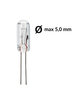 T4,9 1,1W 24V wire base miniature incandescent light bulb