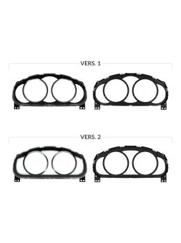 Versions comparison of the front lens for Mazda 6 GG instrument clusters
