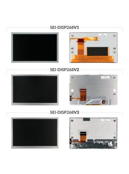 Renault Trucks C, K and T dashboards display available versions comparison