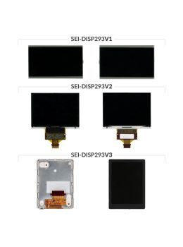 Display for Peugeot 208 Mk1, 2008 Mk1 and 308 Mk2 instrument clusters