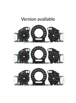 EL panel with gauge face (black - km/h) for Mercedes CLK W209, CLS C219 and E-Class W211 instrument clusters - versions available