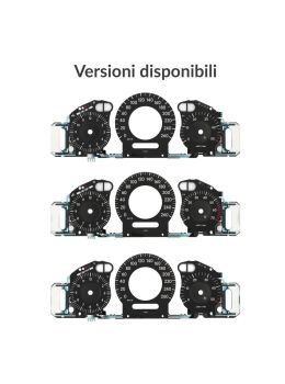 Versioni disponibili pannello elettroluminescente completo di fondino (nero - km/h) per contachilometri Mercedes CLK W209, CLS C219 e Classe E W211
