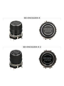 VP2 UConnect right knob versions comparison