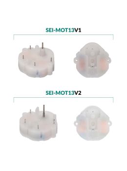 Stepper motor for several instrument panel gauges - Versions comparison