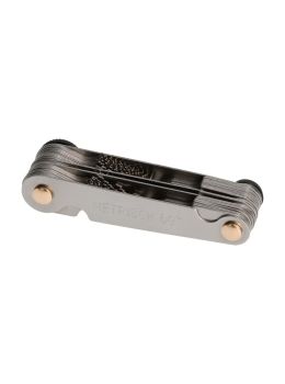 Gauge for measuring threads pitch