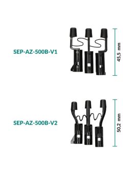 Fiat 500, Abarth 500, 595, 695 instrument panels black buttons