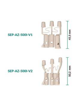Fiat 500, Abarth 500, 595, 695 speedometers ivory buttons