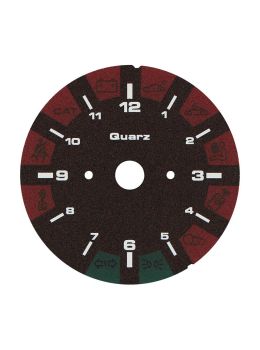 Porsche 911 993 clock dial disc - warning lights off