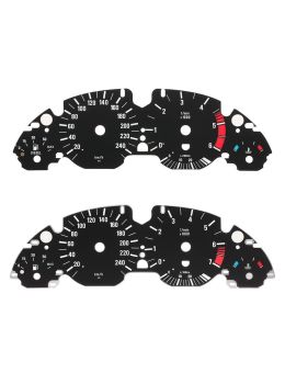 BMW 5 Series E39 instrument cluster gauge face