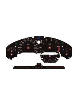 BMW 3 Series E36 speedometer dial disc - warning lights off