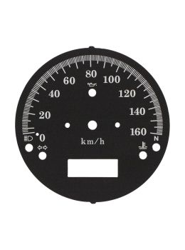 Honda Shadow 750 Black Widow VT750DC speedometer dial disc