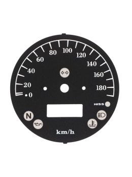 Honda VT750C Shadow 750 instrument cluster gauge face