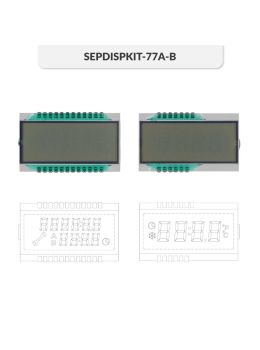 Set of LCD screens for Santana 300 - 350 dashboards