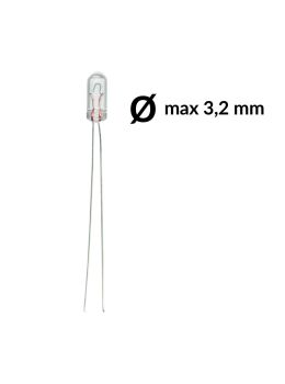 T1 80mA 12V wire base miniature incandescent light bulb