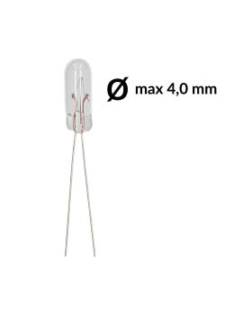 Mini - Micro lampadina ad incandescenza in miniatura T1 1/4 40mA 14V