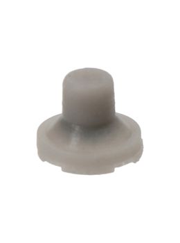 Bottone rotondo in silicone con contatto in gomma conduttiva