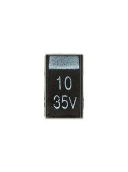 Condensatore al tantalio SMD 10uF 35V - Confezione da 10 pz.