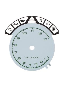 Fondino tachimetro Ducati 999 e 749 - retroilluminazione spenta