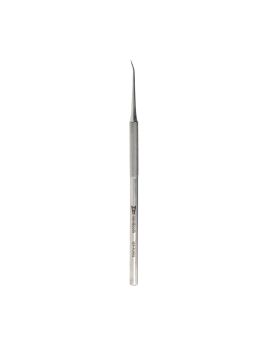 Angled tip steel probe