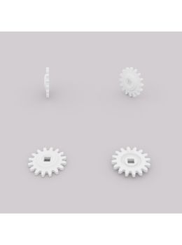 Gear (16 teeth) with square central hole for Porsche 911 G and Ruf dashboards