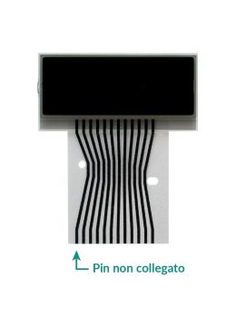 Display laterale destro (orologio) per Mercedes W202 / W210 / W208 / R170