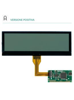 Display LCD per la riparazione dell'infocenter Magneti Marelli e Borg per Citroën C3, C4, C5, C8, Jumpy, Fiat Scudo, Ulysse, Lancia Phedra e Peugeot 207, 307, 308, 407, 508, 807, 3008, RCZ, Expert, Partner, Toyota Proace