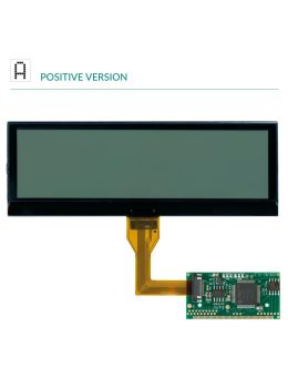 LCD display for repairing Johnson Controls and Borg on-board computers  for Citroën, Fiat, Lancia, Peugeot and Toyota