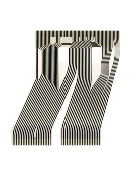 Flat di ricambio per display stereo / autoradio vintage Blaupunkt Kingston SQR 48, Memphis SQR 88, Nashville SQR 48, Woodstock SQR 88