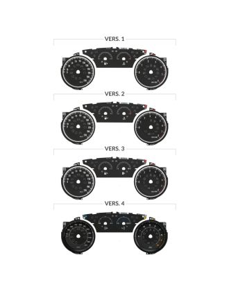 Kit di fondini per contachiliometri Lancia Ypsilon 846 (modelli post restyling)