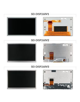 Renault Trucks C, K and T dashboards display available versions comparison