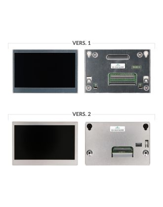 Versions comparison of the LCD screen for Ford Fiesta, Ecosport, Puma, Kuga, Transit, Tourneo, Maverick, Focus dashboards