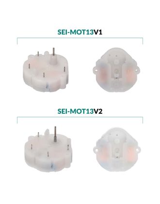 Stepper motor for several instrument panel gauges - Versions comparison