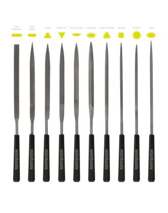 Precision needle files shapes