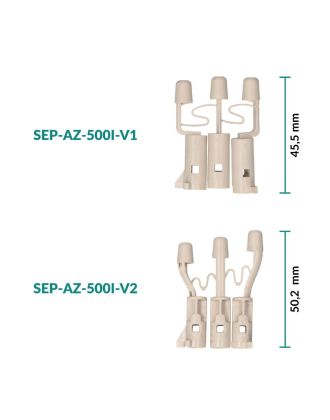 Fiat 500, Abarth 500, 595, 695 speedometers ivory buttons