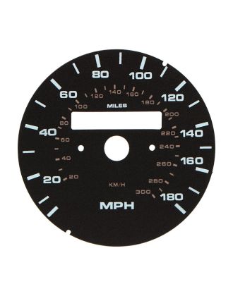 Fondino tachimetro contachilometri Porsche 911 964 Carrera 2, 964 Carrera 4, 964 Turbo 3.3, 964 Turbo 3.6, 964 Turbo S e 993 Carrera 2, 993 Carrera 2 S, 993 Carrera 4, 993 Carrera 4 S, 993 Targa Turbo S, 993 Turbo, 993 Turbo Cabriolet 3.6