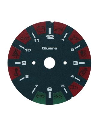 Fondino blu petrolio orologio quadro strumenti Porsche 911 993 - icone spente