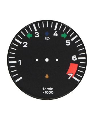 Fondino per contagiri cruscotto Porsche 911 Carrera 3.2 e 911 SC 3.0 (versioni con icona cambio marcia)