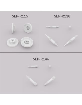 Kit di ingranaggi per riparazione contaore tachimetro New Holland e Case IH