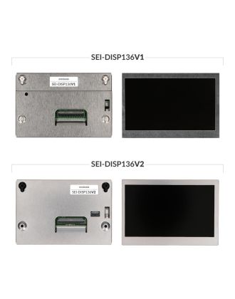 Confronto versioni disponibili display LCD Ford MFD High