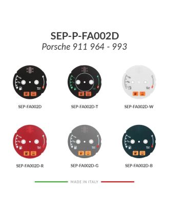 Porsche 911 964 - 993 fuel and oil gauge dial available colours
