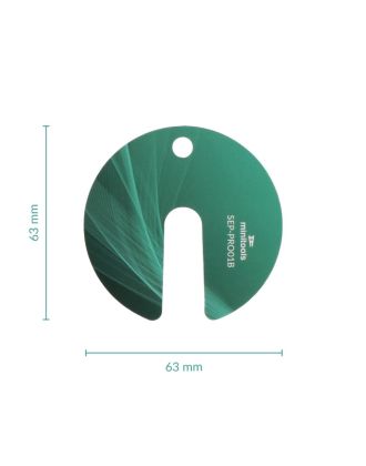 Protective disc for instrument panels gauge faces - 10 pcs pack