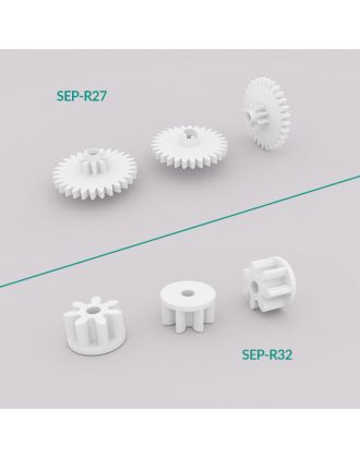 Kit 2 ingranaggi SEP-R27 e SEP-R32 per motorini contachilometri Audi / Mercedes / Nissan / Opel / Rover / Seat / Skoda / Volkswagen