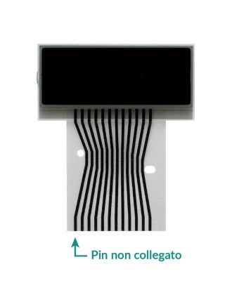 Display laterale destro (orologio) per Mercedes W202 / W210 / W208 / R170