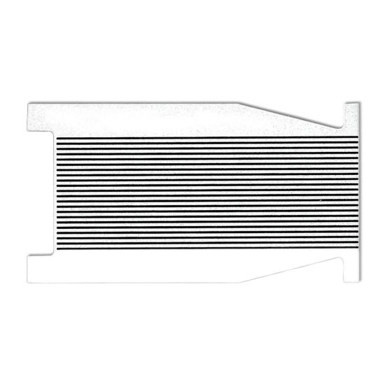 Flat cable for Saab 9-3 ACC heater control panel LCD screen