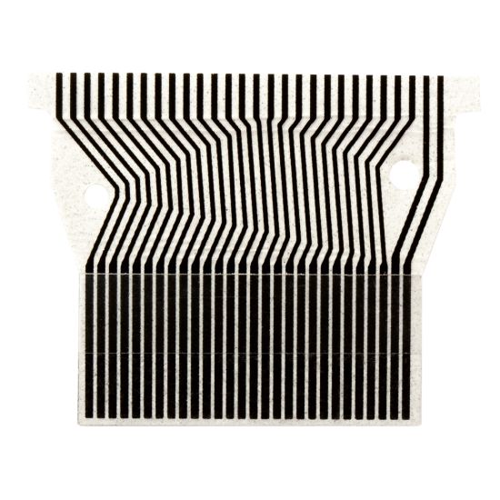 Carbon ribbon cable / heat seal connector for Nissan Quest instrument panels LCD display