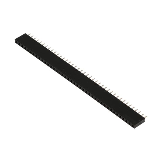 40 pins 2.54mm pitch IC socket female pin strip SIL connector